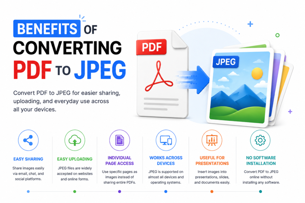 PDF to JPEG Conversion Benefits
